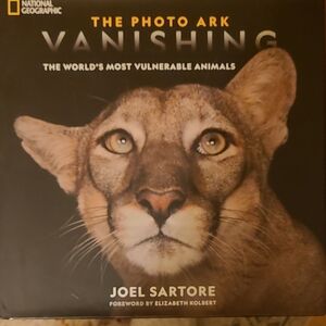 National Geographic Photo Ark Vanishing – Brown and Black Cougar Portrait